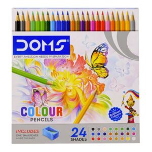 Doms 24 Shades Colour Pencil