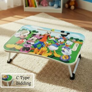 Multi-Purpose Laptop Table With Dock Stand/Study Table/Bed Table