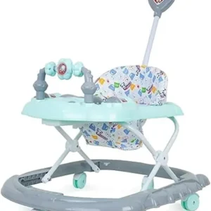 Musical Activity Baby Walker 111 with Music & Parent Handle Rod & Adjustable Height for Kids