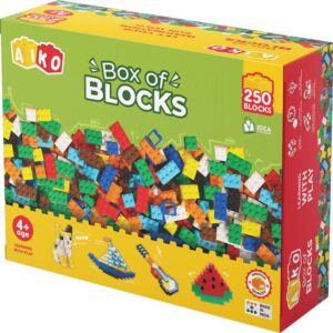 AIKO Box of blocks 250 Blocks