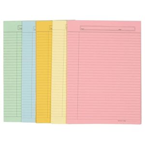 A4 Size Both Side Ruled colour Sheet (Pack of 20 sheets)