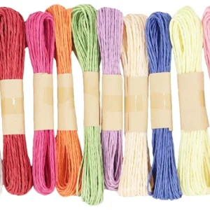Coloured rope for crafting