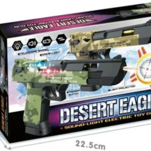 Desert Eagle Electric Gun sound and light for kids