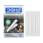 DOMS Non-Toxic Dustless White Chalk