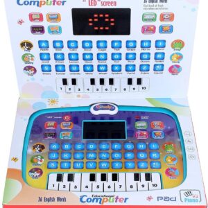 Educational Computer Piano Display Led Screen, with Music & Buttons, Educational Toy