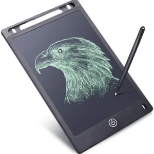 LCD panel colorfull writing wordpad