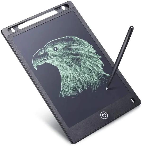 LCD panel colorfull writing wordpad