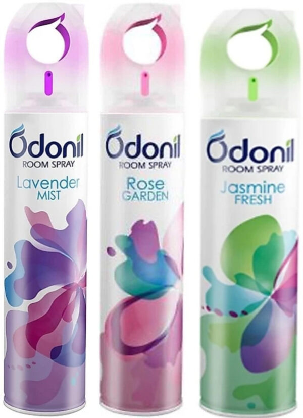 Odonil Special Room Freshner (Rose+Jasmine+Lavender) Combo Blocks Special Pack (3 x 220 ml)