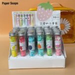 Paper soap tube shape bottle 50 per item