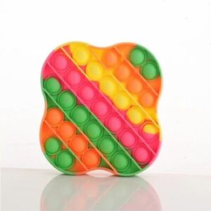 Pop it - glow in dark, curved square