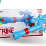 3D Projection Strike Toy Gun with Vibrant Light & Sound Effects