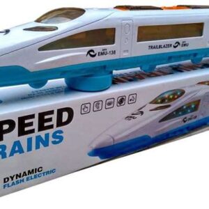 High Speed Bullet Trains for Kids with 3D Flashing Lights & Funny Musical Sounds