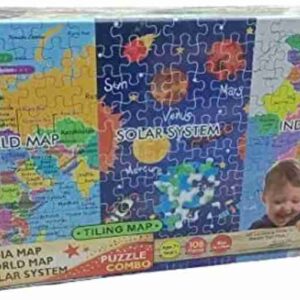 Tiling Map -- World map | Solar System | India Map