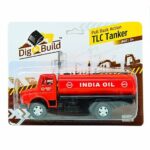 Pull back action oil tanker