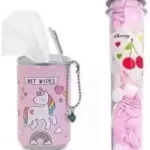 Wet wipes and paper soap combo