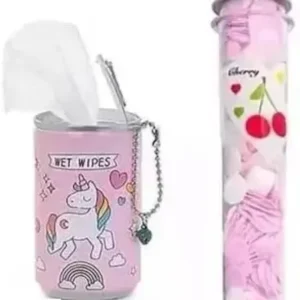 Wet wipes and paper soap combo