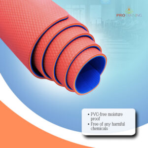 Yoga Mat 24" x 72" | 4 mm, Double sided, non-toxic, Anti slip