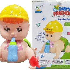 Cute Crawling Baby Toy | Musical Crawling Baby