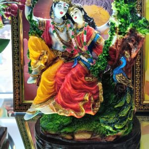 Radha Krishna jhula decorative