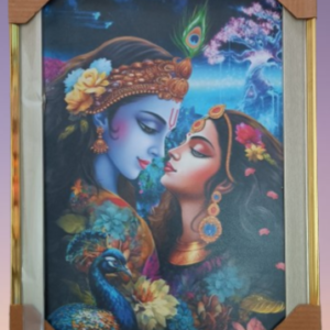 Lord krishna with radha