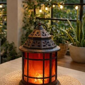 Fire lamp decor