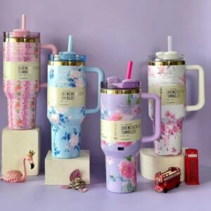 Stainley steel printed tumbler
