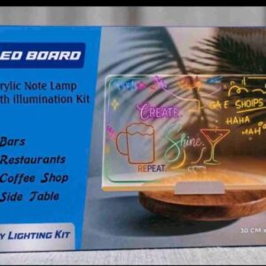 Writting notes LED board