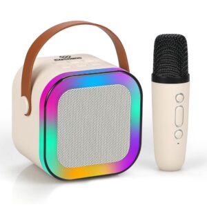 Colourful mic speaker