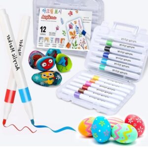 Acrylic marker pen set of 12 colours