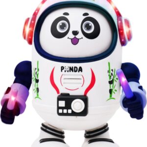Space panda dancing robot toy