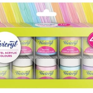 Fevicryl pastel acrylic colour 10 shades