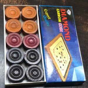 Diamond carrom coin