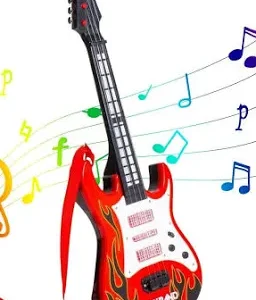 Rockband musical guitar
