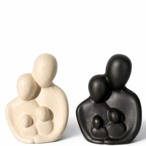 New family black and white set of 2