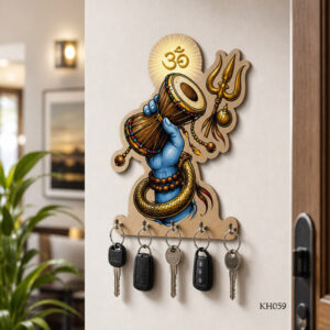 Mahadev Hand Key Holder size: 6x8inch