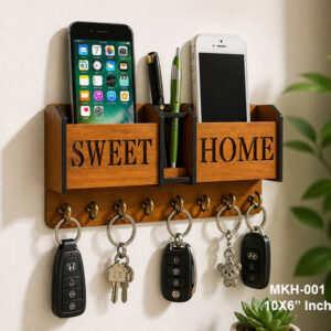 Sweet + Home Mobile Key Holders Wooden size: 9x6inch